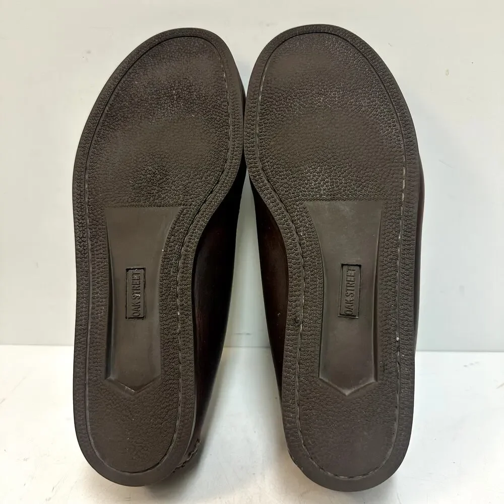 VGUC Oak Street Bootmakers Slip Moc Dark Brown Chromexcel Made in USA 11 D